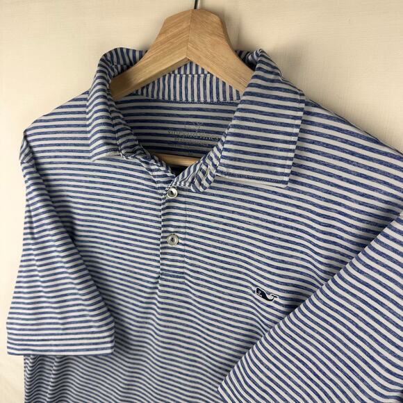 Vineyard Vines Men's Size M Polo Golf Shirt Casual Collared Short Sleeve - Picture 2 of 7